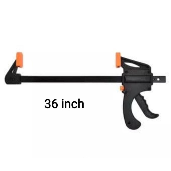 clamp kayu quick clamp f clamp catok klem kayu body besar 36 inch