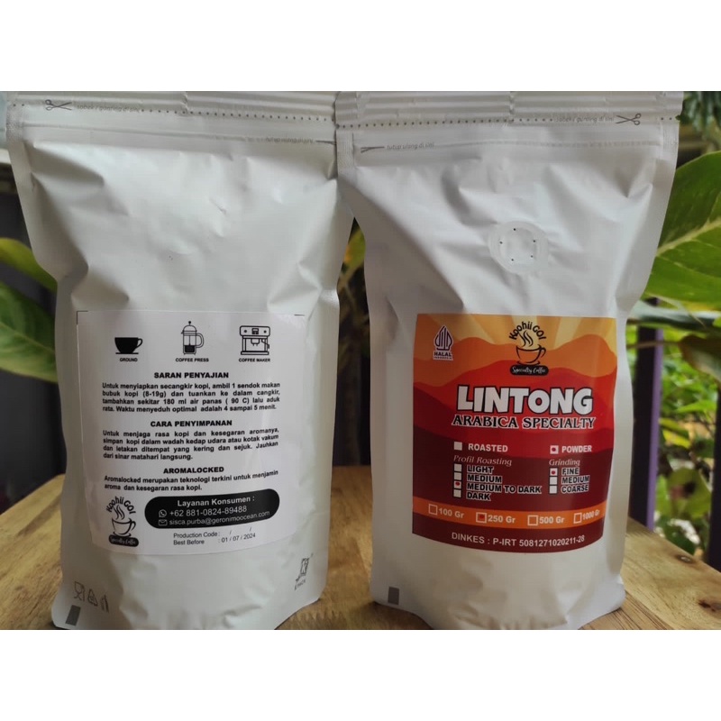 

SUMATERA SIGNATURE COFFEE ARABIKA LINTONG 250 Gr
