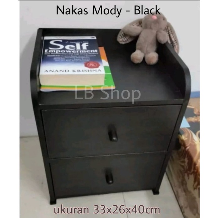 Terlaris Lemari Kayu Kecil Laci/Nakas Laci Vivo Bedside Table Ukuran 47X39X50