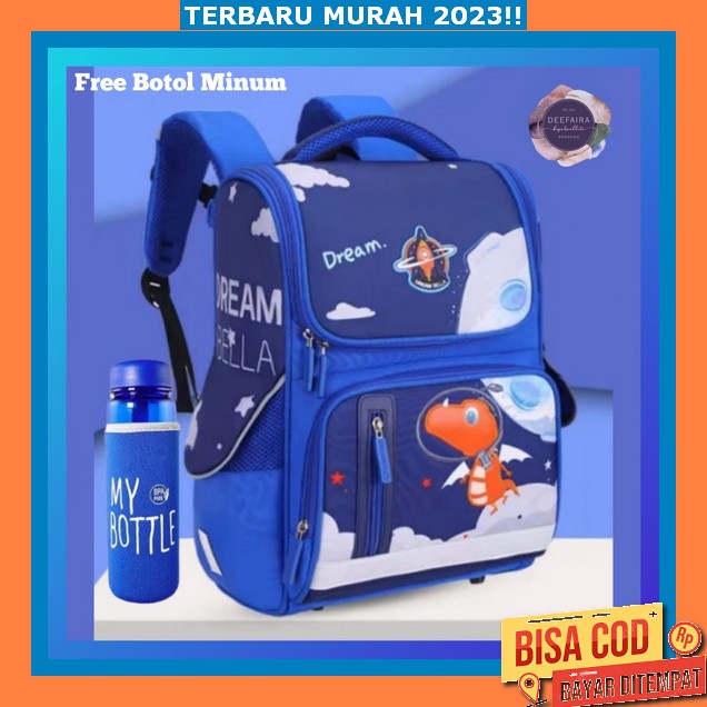 Tas Sekolah Anak Laki Laki Sd Umur 6 7 8 9 10 Tahun Premium Viral Remaja Lucu Kelas 1 2 3 4 5 Paud T