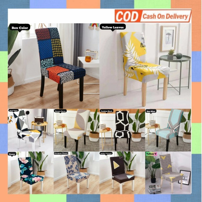 Terlaris Sarung Kursi Makan Cover Kursi Makan Cover Kursi Elastis