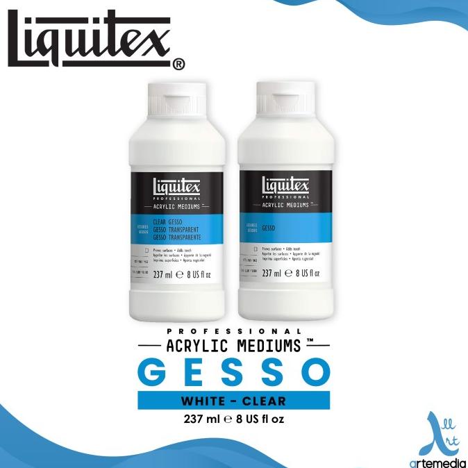 

Medium Cat Akrilik Liquitex Professional 237ml Gesso Acrylic Medium