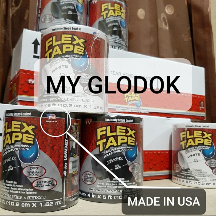 

Flex Tape Made In Usa 10X150Cm ( Re-Upload )/ Lakban Anti Air