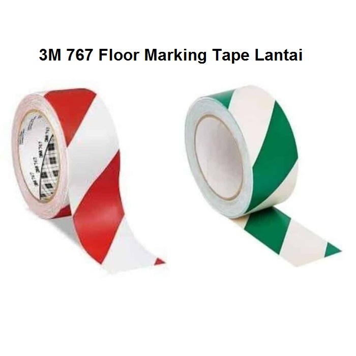 

3M 767 Floor Marking Tape Lantai 48Mmx33M