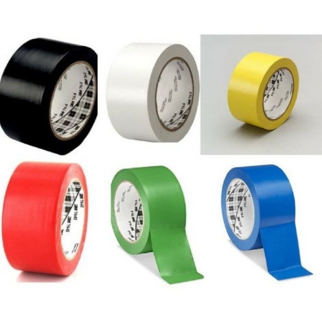 

Lakban Lantai 3M 764 Vinyl-Floor Marking Tape 5Cm X 33Mtr