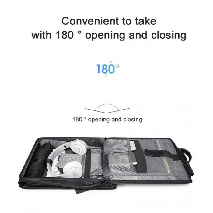 Bange Bg7252 Bag Backpack Ransel Kantor Slim Tipis Tas Laptop 14 Inch