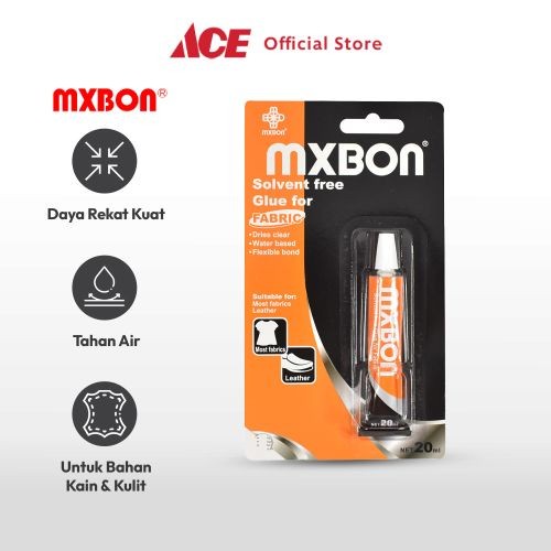 

Terlaris Ace - Mxbon Lem Kain 20 Ml - Transparan