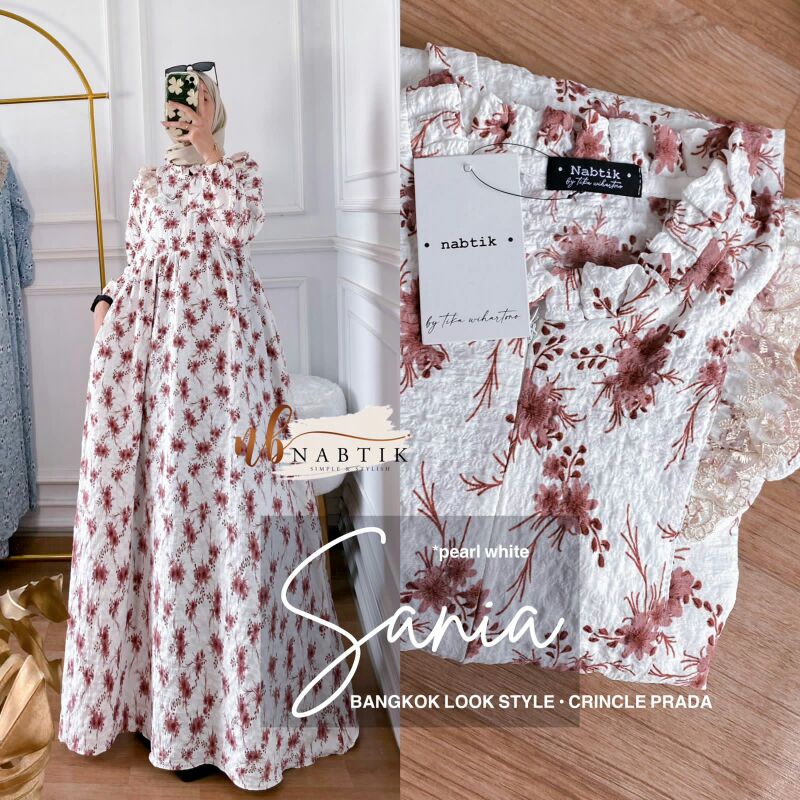 baju bangkok look style,baju busui,baju crinkel,gamis murah