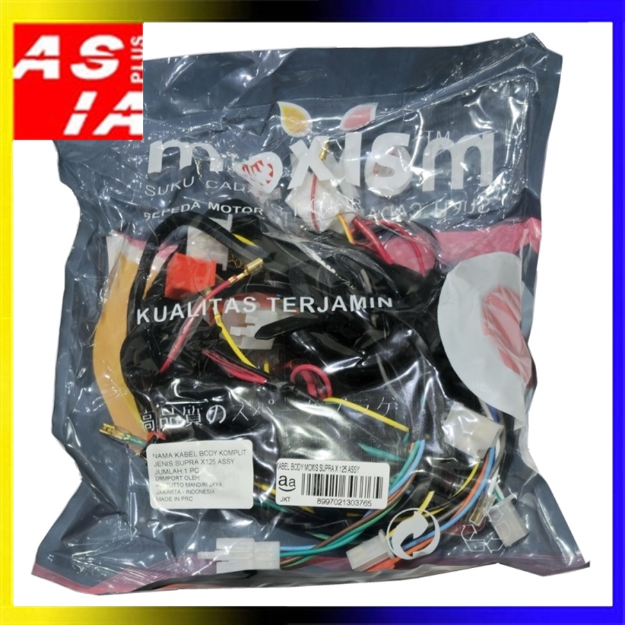 KABEL BODY MOXIS RACING M8K SPAREPART VARIASI MOTOR SUPRA X 125 ASSY