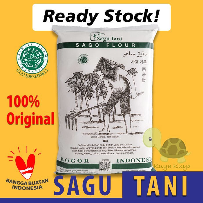 

Terlaris Tepung Sagu Tani 1Kg ( Sagutani )