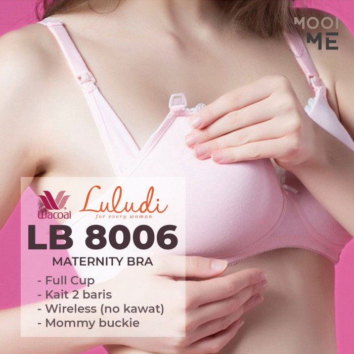 Terlaris Luludi Maternity Wireless Full Cup Bra Lb 8006R1