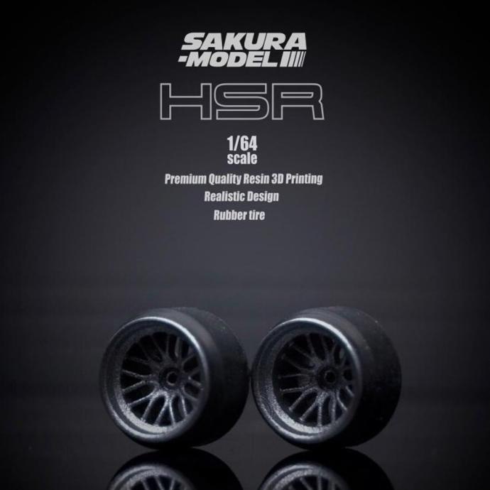 Ban Karet diecast Sakura Model HSR