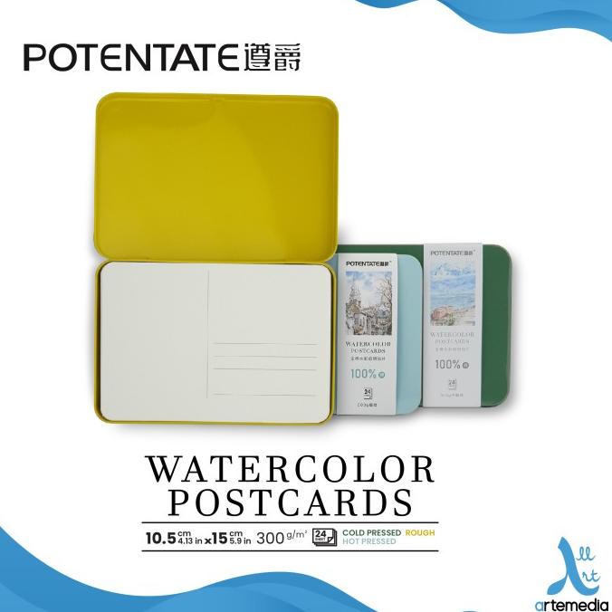 

Kertas Cat Air Potentate Cotton Postcard Watercolor Paper Metal Box