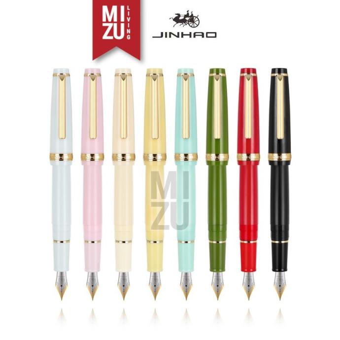 

Terlaris JINHAO 82 #1 SOLID Color Fountain Pen Inspired By Sailor Pro Gear Slim SALE