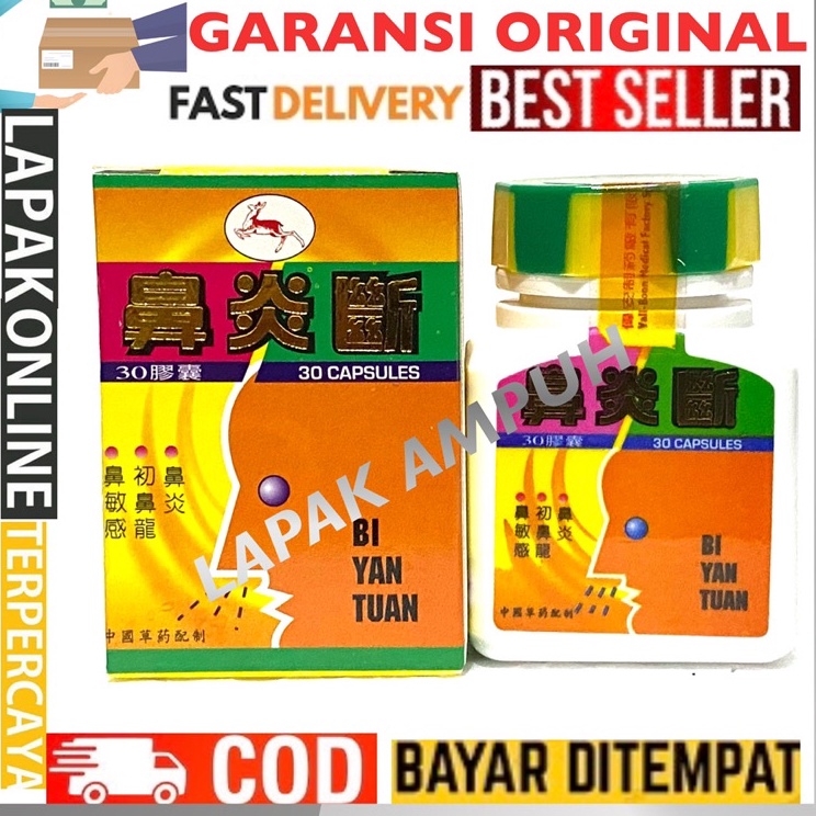 

[KODE PRODUK KJGR89654] BIYANTUAN / BI YAN TUAN - HERBAL PILEK / FLU / SINUSITIS / ALERGI