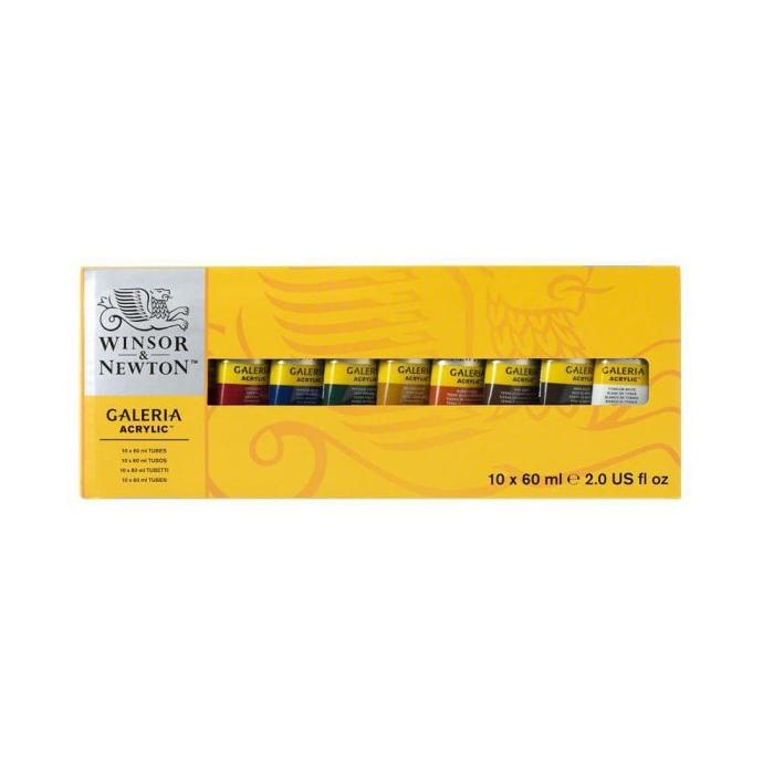 

GALERIA Acrylic Paint 10 x 60ml Tube Set