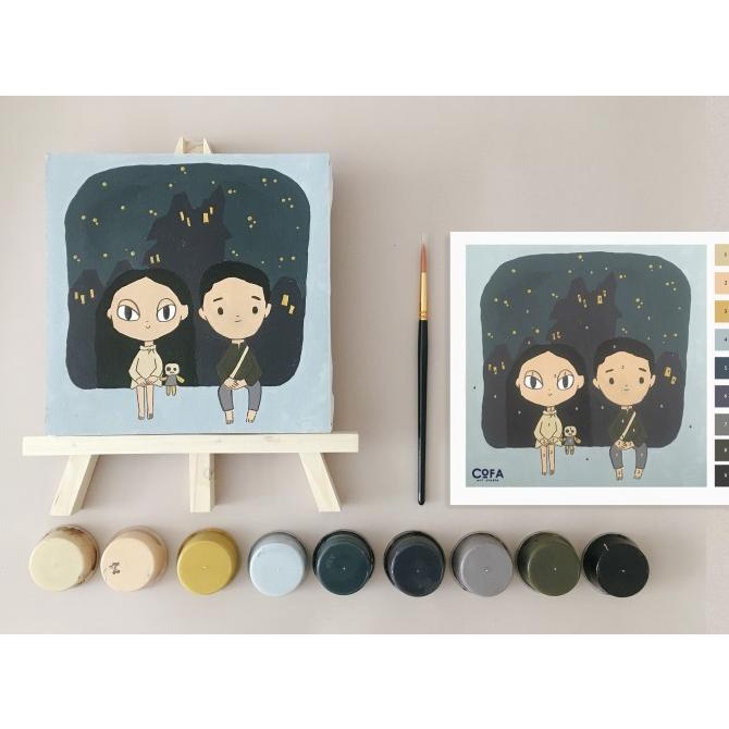 

it's okay not to be okay / kdrama / paint by number / mangtae