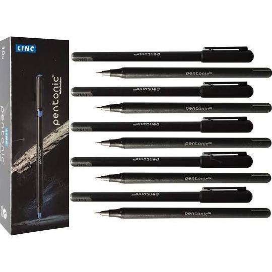 

Pentonic Pulpen Sekolah Kantor Hitam Biru Merah Pen Alat Tulis