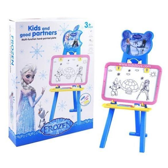 

Multifunctional LEARNING EASEL PAPAN TULIS FROZEN Mainan Edukasi Anak