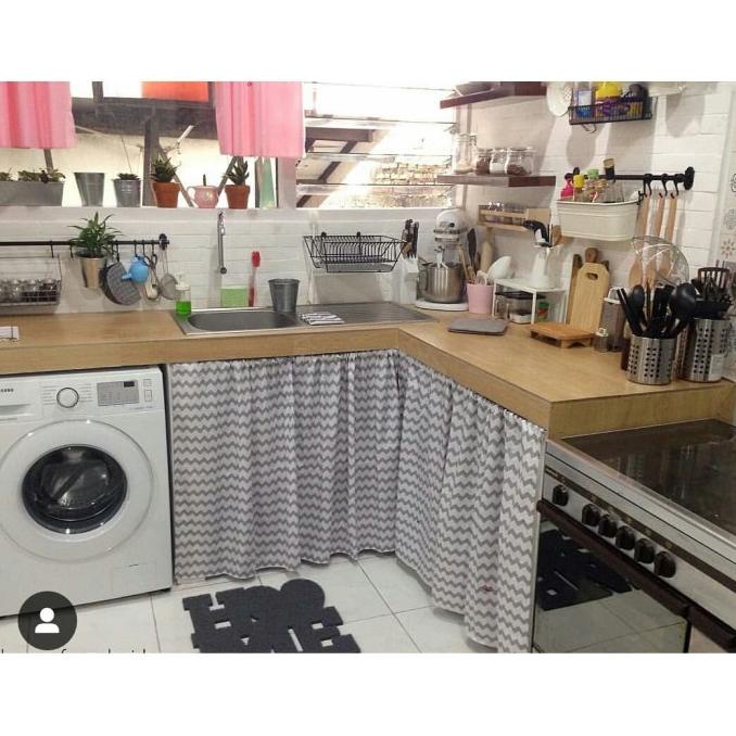 Promo Gorden Kolong Dapur Retro