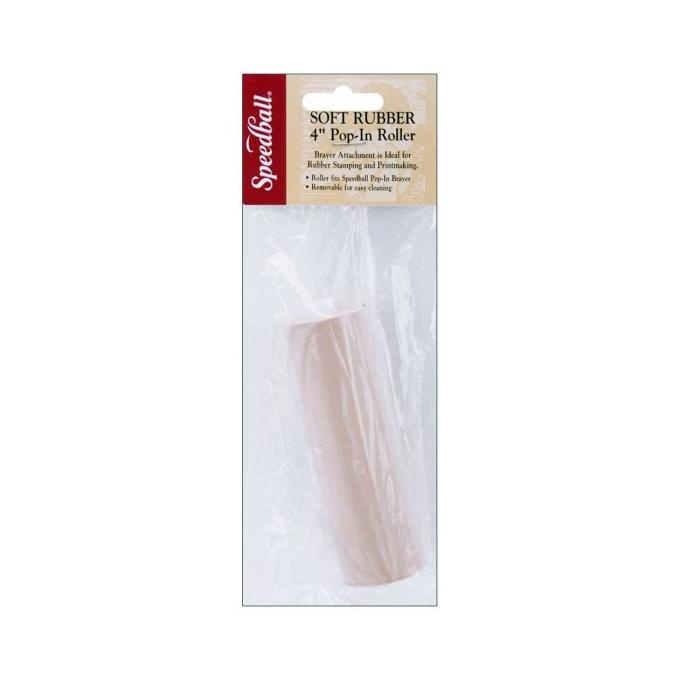 

Speedball Soft Rubber 4 inch Pop-In Roller