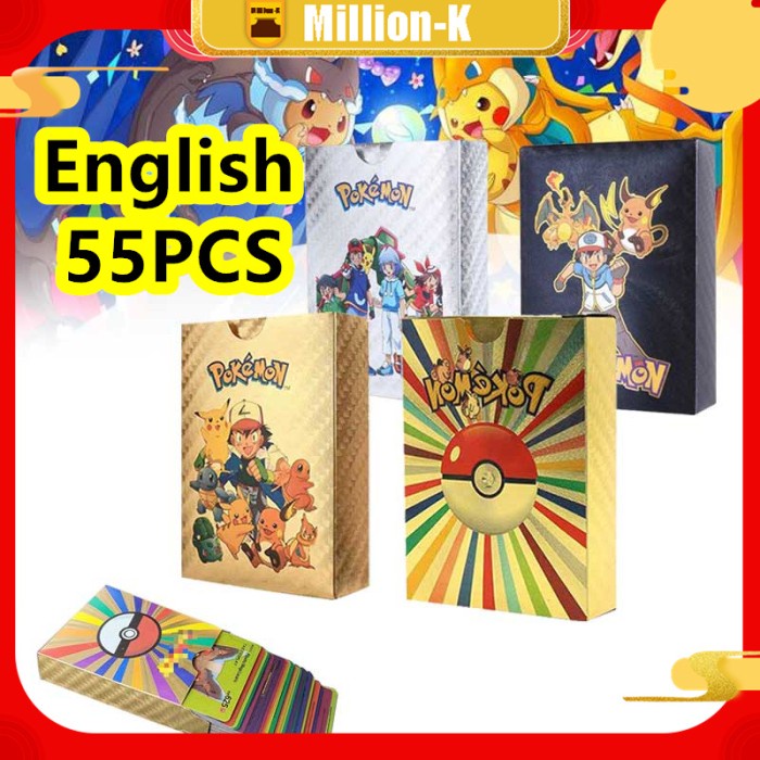 Terlaris Pokemon Trading Card Kartu Pokemon Card Booster Pack Box Pokemon Cards