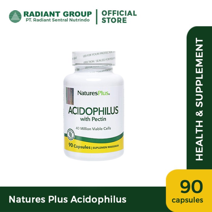 Nature'S Plus Acidophilus90 Caps