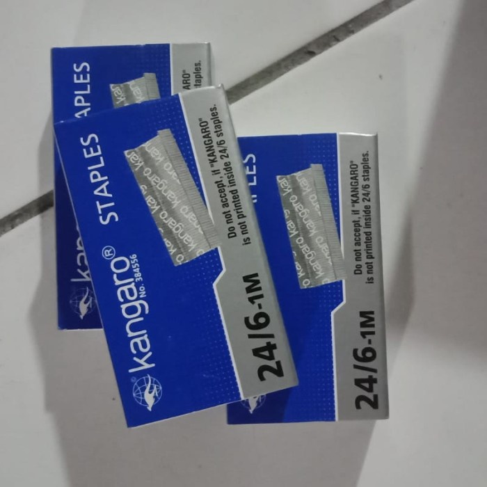 

Isi Staples Kangaro No.3 (Per Pa Isi 20 Pa Kecil)