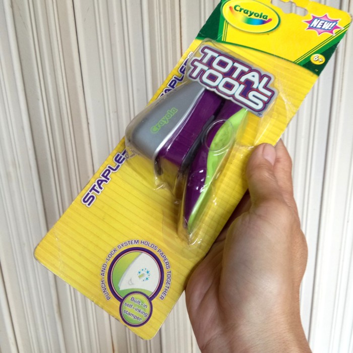 

Crayola Tools Staple Free Stapler