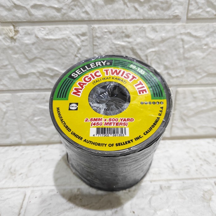 

SELLERY MAGIC TWIST 450M PENGIKAT KABEL SELLERY TALI DASI TWIST TIE