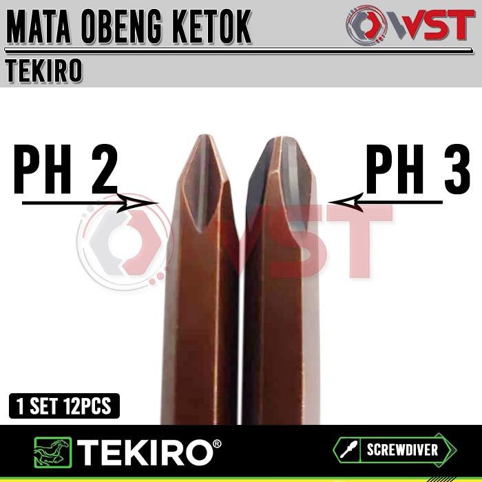 Tekiro Mata Obeng Ketok Min (-) Ph2