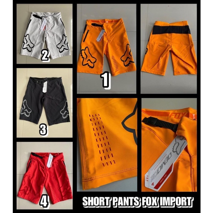 Fox Demo Short Pants Celana Pendek MTB DH Vietnam CELANA Sepeda MTB