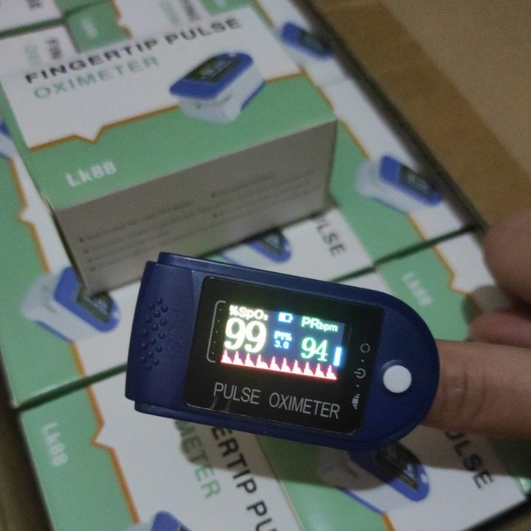 [KODE PRODUK NCTCP7662] T.5 Oximeter Oxymeter TFT LK87 ,LK88 , LK89 , A2 Fingertrip Pulse Alat Pengu