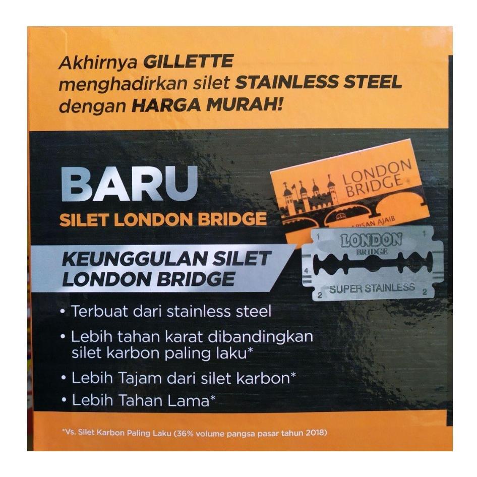 Trending London Silet London Bridge / Silet Cukur / Silet Shaving