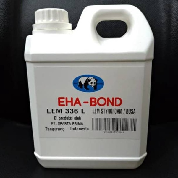 

[KODE PRODUK I8GFY3575] LEM STYROFOAM CAIR GABUS / BUSA / SERBAGUNA MERK EHA BOND 1LITER 1 LITER 1000 ml
