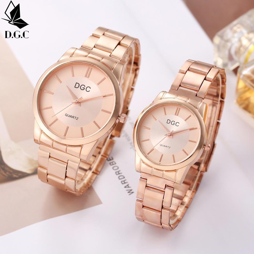 Terbaru DgcJam Tangan Pasangan Fashion Pria Wanita Jam Tangan Murah Wanita Gelang Jam Tangan Pasanga