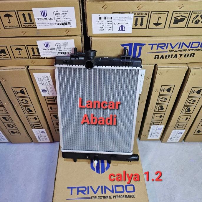 radiator toyota calya sigra 1200cc manual