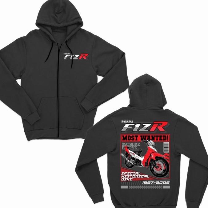 JAKET ZIPPER YAMAHA FIZ R 2 STROKE MARLBORO BIG SIZE JUMBO