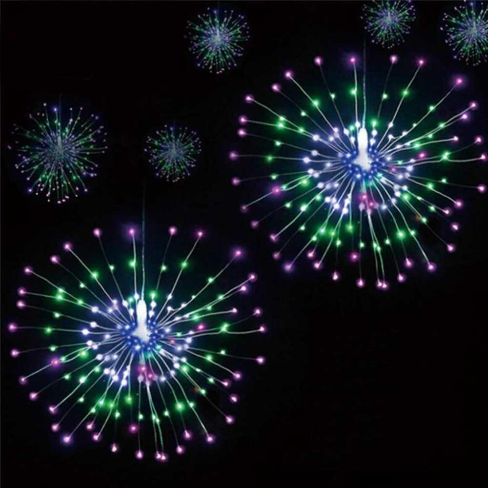 Toifucos Lampu Hias Gantung String Lights Fireworks IP65 with Remote - S1462