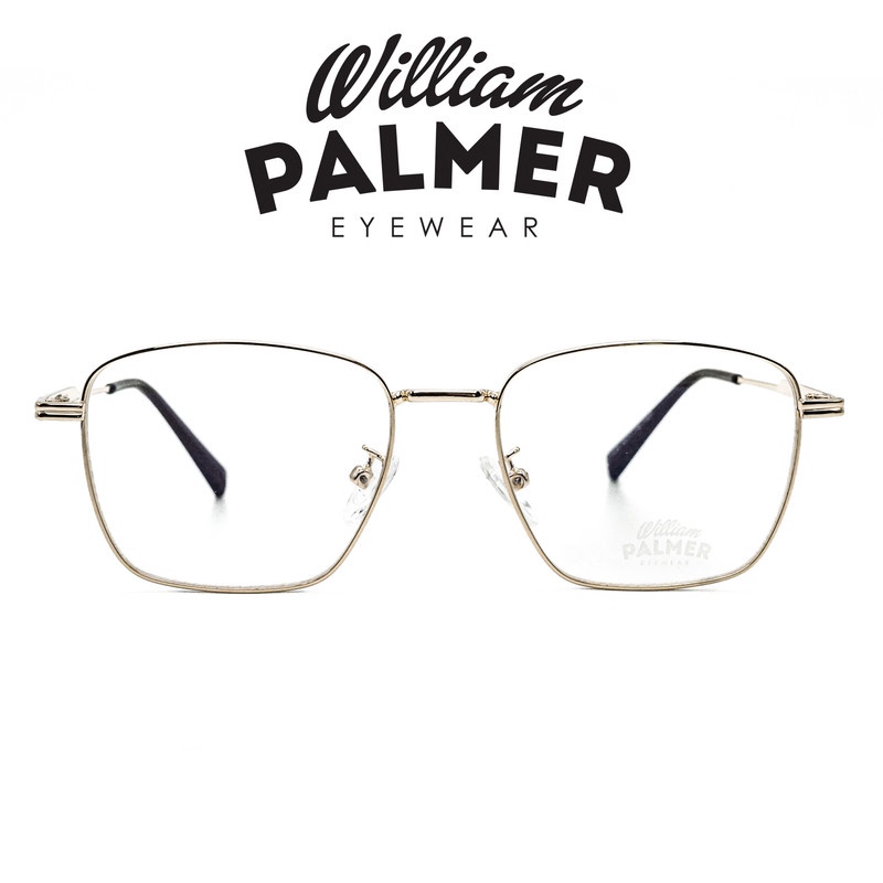 William Palmer Kacamata Pria Wanita Metal 35092 C5 Gold