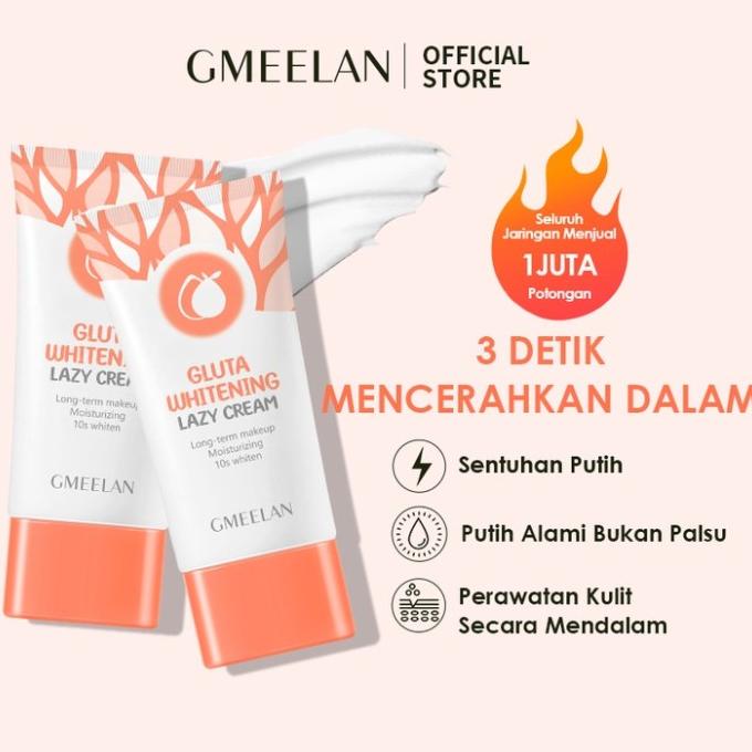 Discount Gmeelan lazy day cream gluta whitening | pelembab wajah