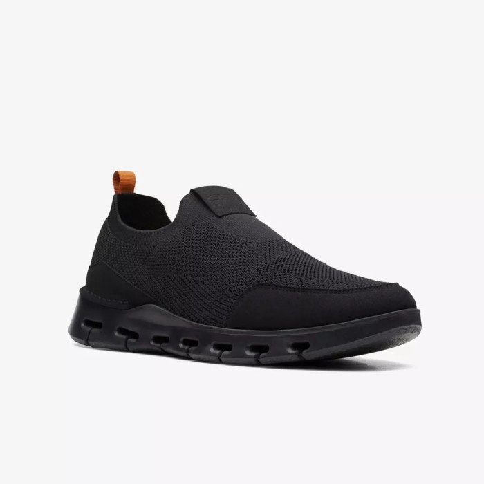 Terlaris Clarks Nature X Ease 100% Original Sepatu Slip On Pria - Black