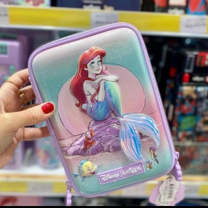 

Smiggle Pencil Case Hard Top Ariel/ tempat pensil anak/ kado Smiggle ---NEW---