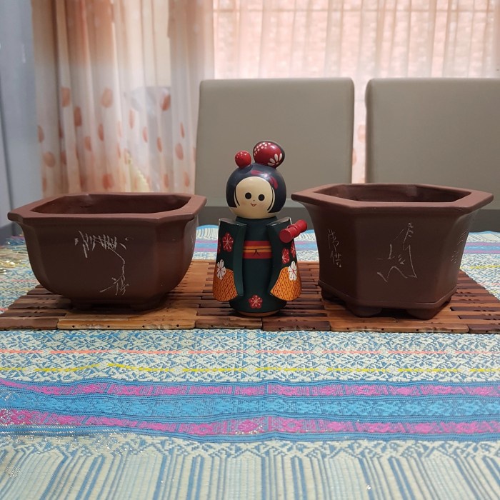 Pot Bunga Keramik Cina Pot Terakota Terracotta Tembikar Tanah Liat