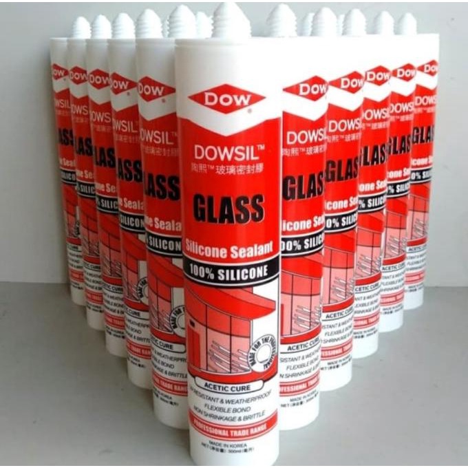 MURAH Lem kaca silikon DOWSIL - Sealant botol DOWSIL