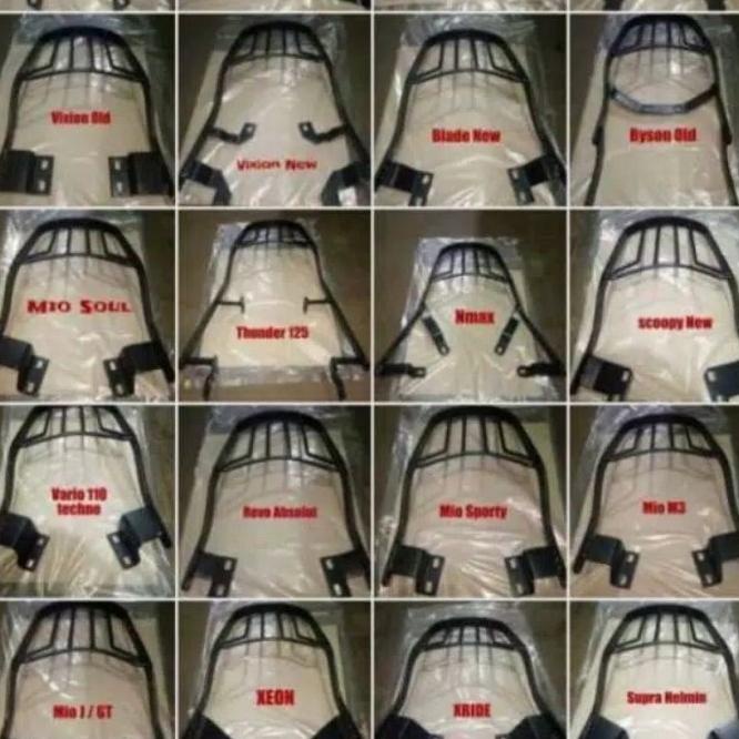 Breket Box Tebal Behel Box Belakang Motor / Gp Sport Motor Vario ,Mio