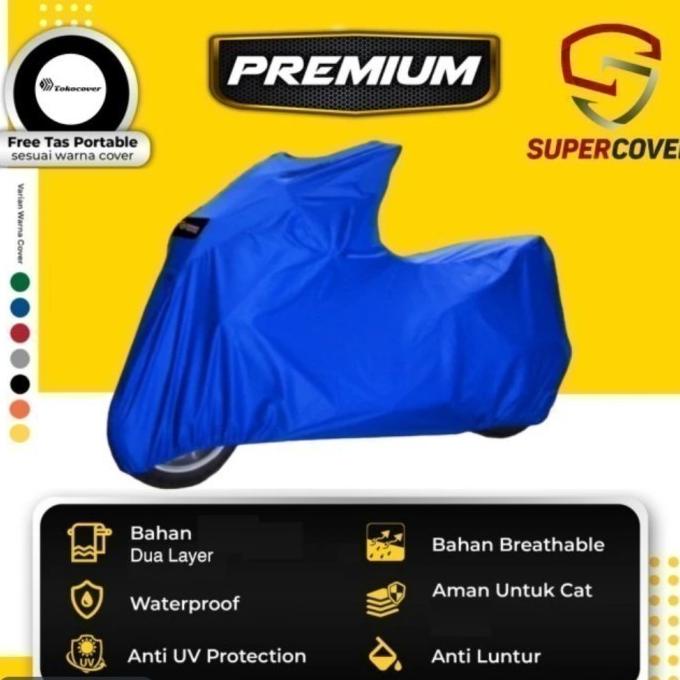 Cover Motor Xtreme Outdoor Verza Box Belakang Supercover Waterproof