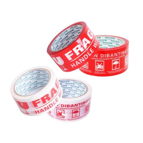 

TBMO LAKBAN FRAGILE + JANGAN DIBANTING BORNEO CORE HIJAU 48MMX60 YARD