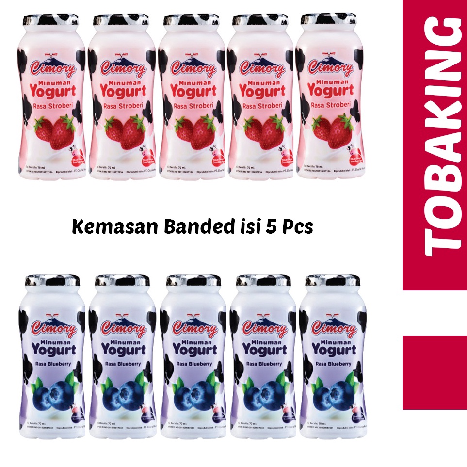 

⚡GROSIR⚡ Cimory Yogurt Drink 65ml banded isi 5 Botol