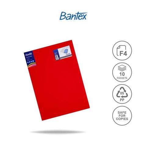 

PP DISPLAY BOOK FC 10 POCKETS BANTEX MERAH 3180 09 / MAP FILE